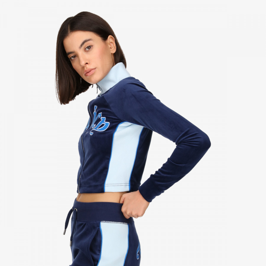 JUICY COUTURE Hanorace GEMINI RIB TRACK TOP 