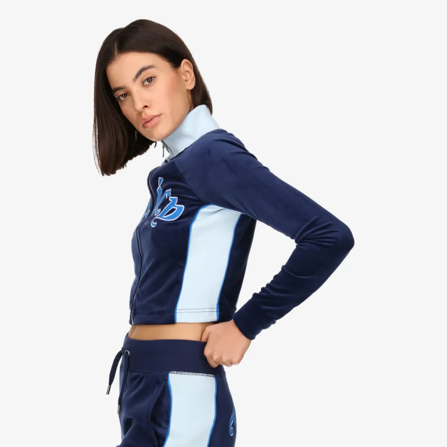 JUICY COUTURE Hanorace GEMINI RIB TRACK TOP 