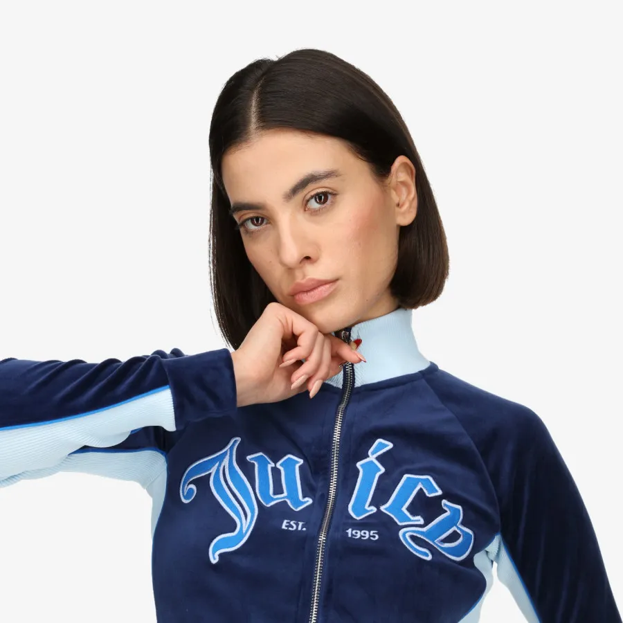 JUICY COUTURE Hanorace GEMINI RIB TRACK TOP 