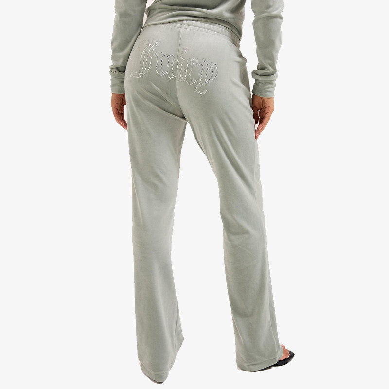 JUICY COUTURE Pantaloni de trening TINA OUTLINE  TRACKPANT WITH DIAMANTE BR 