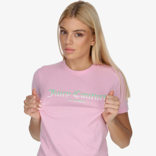 JUICY COUTURE Tricouri OMBRE LA LOGO TSHIRT 