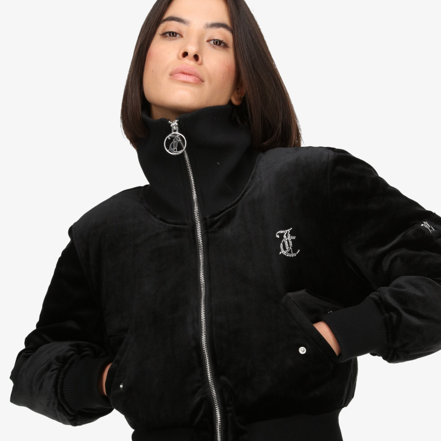 JUICY COUTURE Jachete RYDELL DIAMANTE BOMBER COAT 