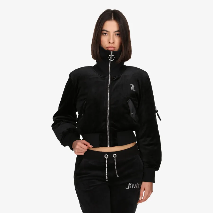 JUICY COUTURE Jachete RYDELL DIAMANTE BOMBER COAT 