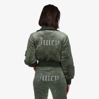 JUICY COUTURE Jachete RYDELL DIAMANTE BOMBER COAT 