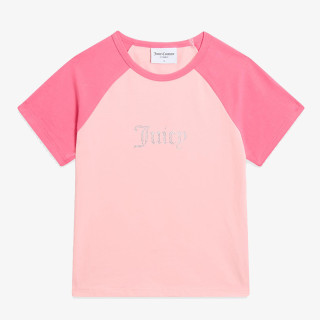JUICY COUTURE Tricouri Contrast Raglan Baby 
