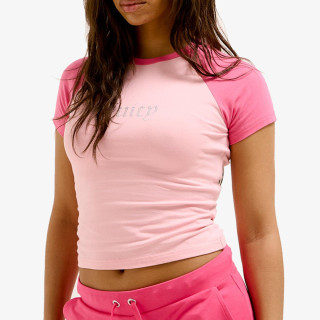 JUICY COUTURE Tricouri Contrast Raglan Baby 