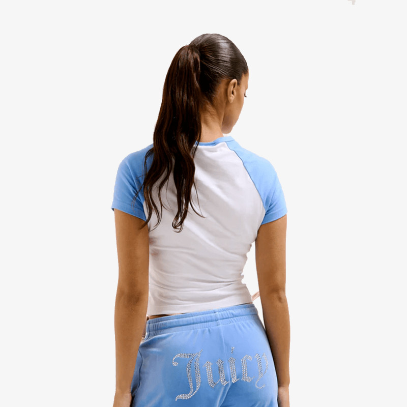 JUICY COUTURE Tricouri Contrast Raglan Baby 