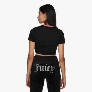 JUICY COUTURE Tricouri DUMP HIM <br />
CROP SOPHIE TEE 
