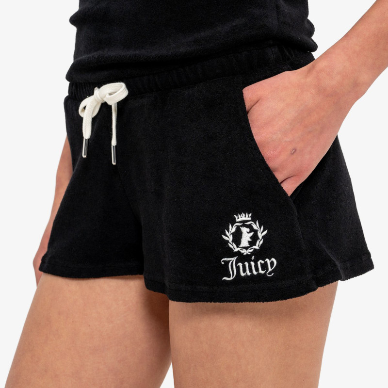 JUICY COUTURE Pantaloni scurti APPLIQUE ROMPER 
