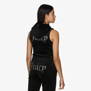 JUICY COUTURE Veste GILLY VELOUR GILET 