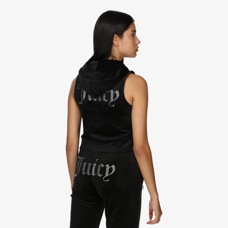 JUICY COUTURE Veste GILLY VELOUR GILET 