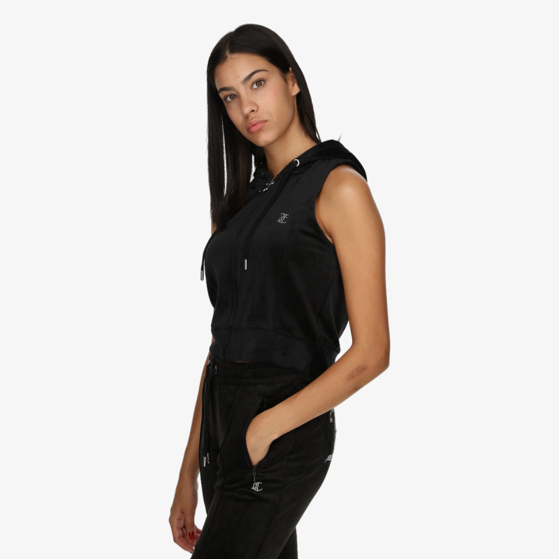 JUICY COUTURE Veste GILLY VELOUR GILET 