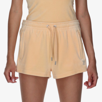 JUICY COUTURE Pantaloni scurti JUICY COUTURE Pantaloni scurti VELOUR TRACK SHORTS WITH DIAMANTE BRANDI 