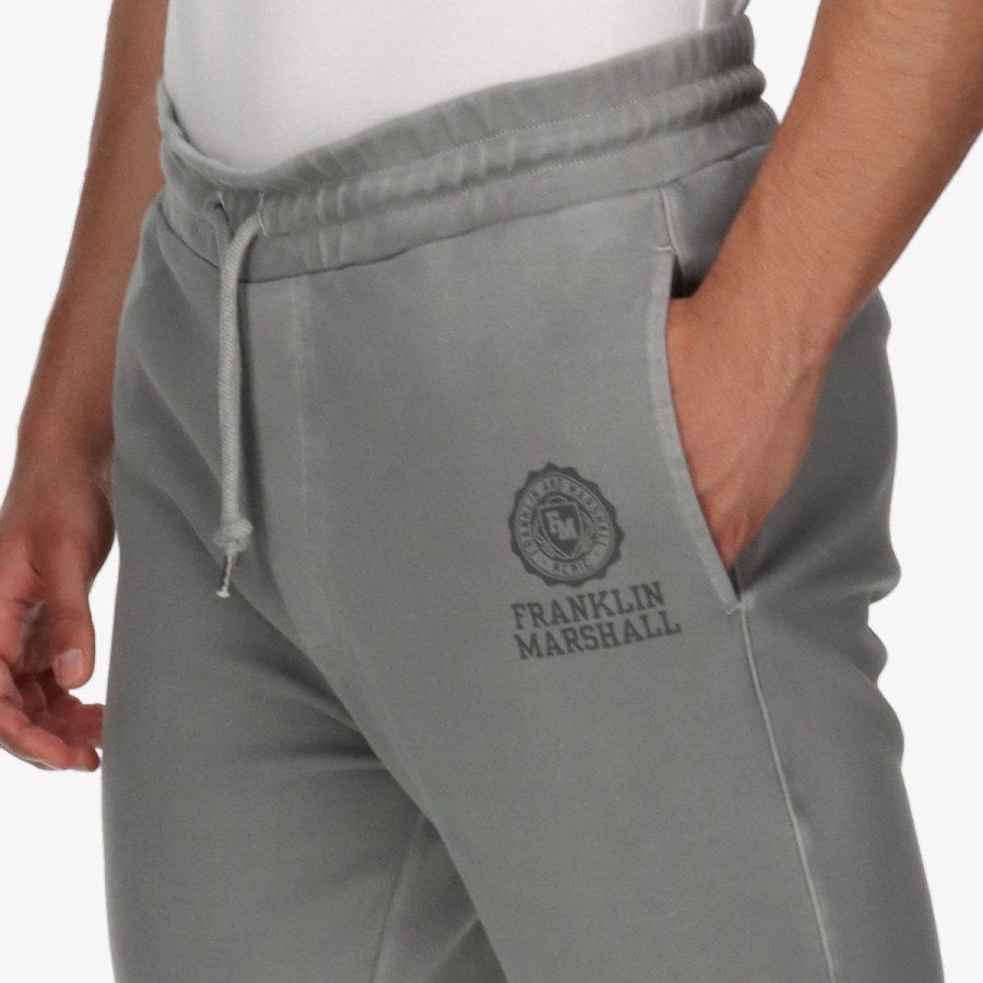 FRANKLIN & MARSHALL Pantaloni de trening OLD GMT DYED INTERLOCK FLEECE 