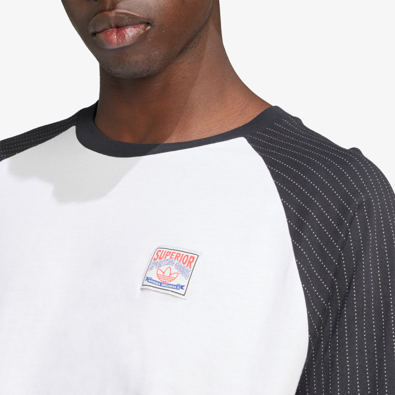 ADIDAS Tricouri maneca lunga GRAPHIC LO TEE 