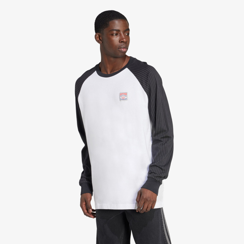 ADIDAS Tricouri maneca lunga GRAPHIC LO TEE 