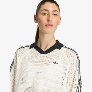 ADIDAS Tricouri polo Knitted Crochet 