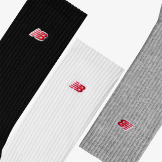 NEW BALANCE Sosete Patch Logo Crew 3 Pack 