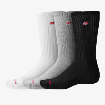 NEW BALANCE Sosete Patch Logo Crew 3 Pack 