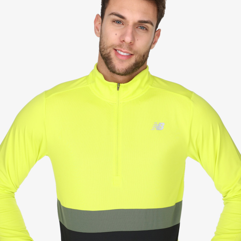 NEW BALANCE Tricouri maneca lunga Accelerate Half Zip 