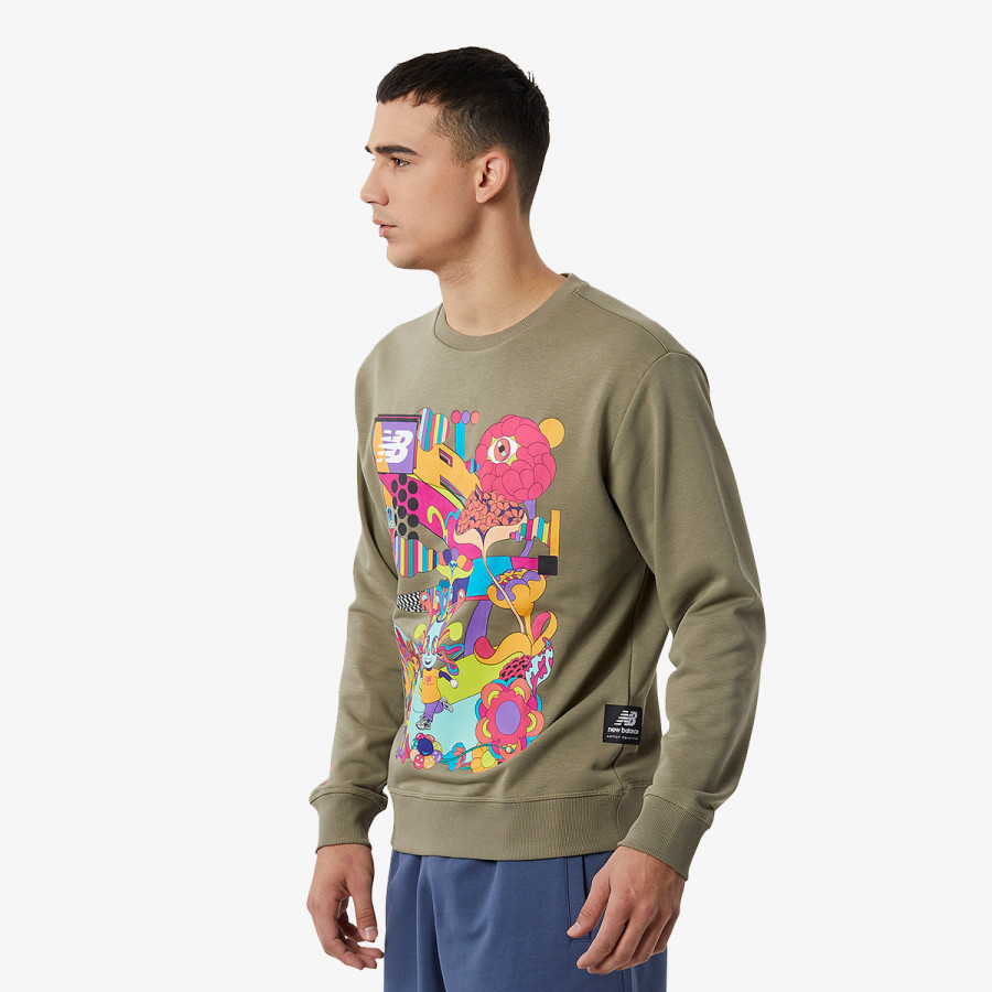 NEW BALANCE Hanorace NB Athletics Murugiah Crewneck 