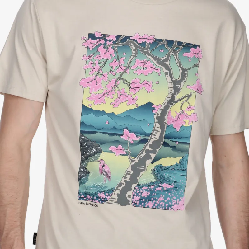 NEW BALANCE Tricouri AT Graphic Cotton Jersey 
