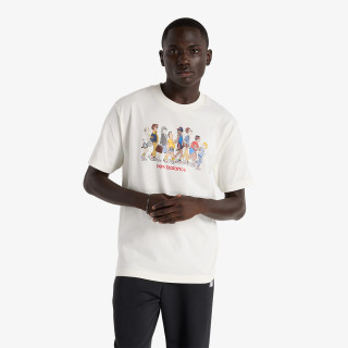 NEW BALANCE Tricouri Athletics Relaxed Archive Walk 