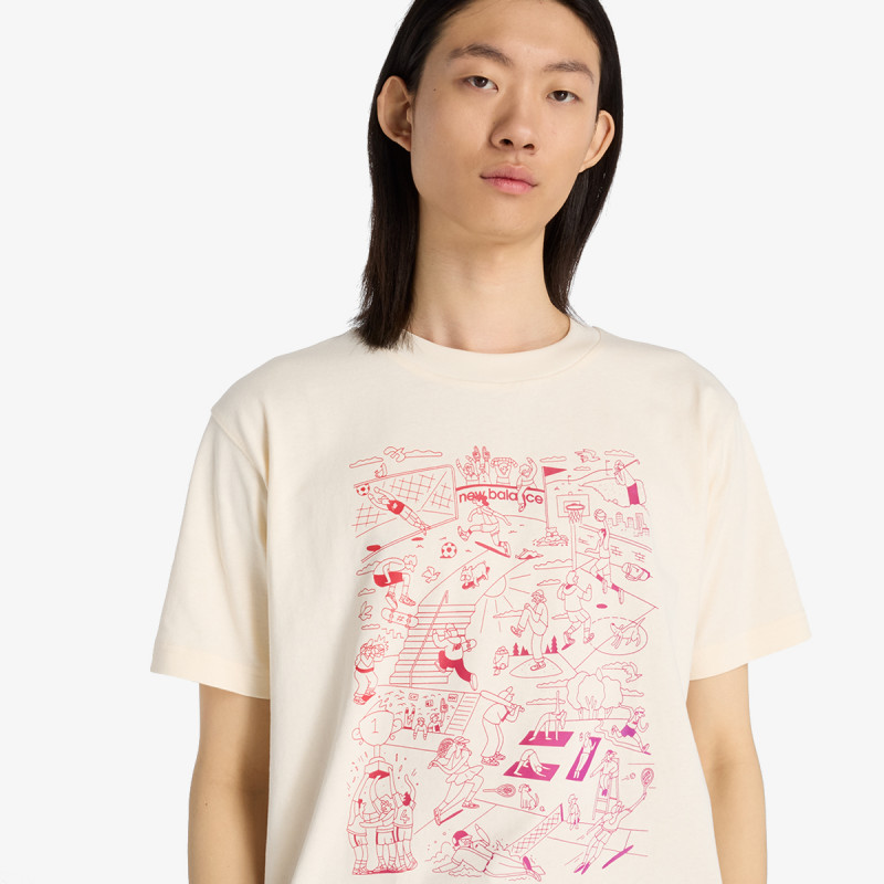 NEW BALANCE Tricouri S/S Top 