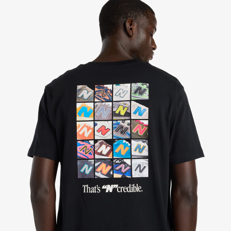 NEW BALANCE Tricouri N Collage T-Shirt 