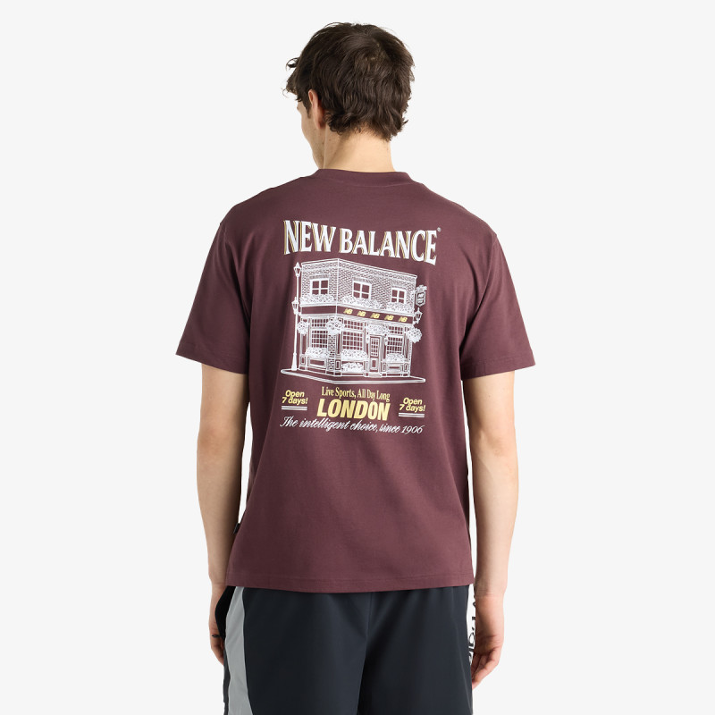 NEW BALANCE Tricouri Grab a Bite London T-Shirt 
