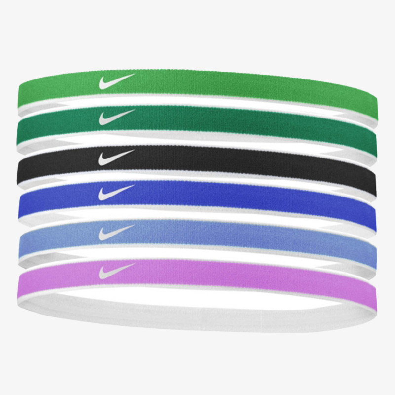 NIKE Banda de cap NIKE SWOOSH SPORT HEADBANDS 6 PK TIPPED 
