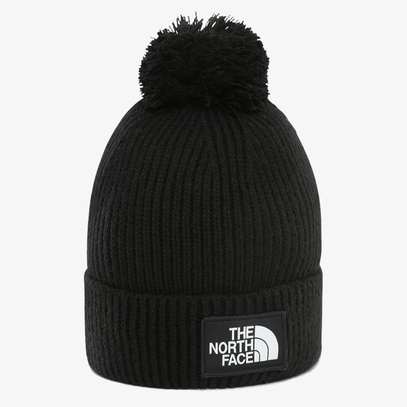 THE NORTH FACE Palarie TNF LOGO BOX POM TNF BLACK 