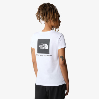 THE NORTH FACE Tricouri W S/S REDBOX TEE TNF WHITE 