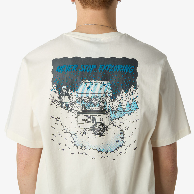 THE NORTH FACE Tricouri U POWDER DAYS RELAXED S/S TEE-GRAPHIC 