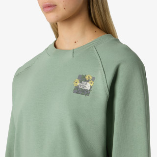 THE NORTH FACE Pulover W CONNECT RELAXED CREW SWEATSHIRT-GRAPHI 