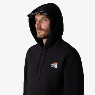 THE NORTH FACE Pulover M ALPINE FLOWER HOODED 