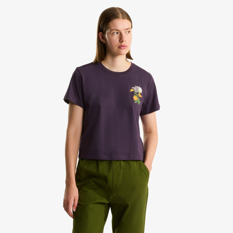 THE NORTH FACE Tricouri FLORA EMBRO REGULAR SHORT SLEEVE TEE-G 
