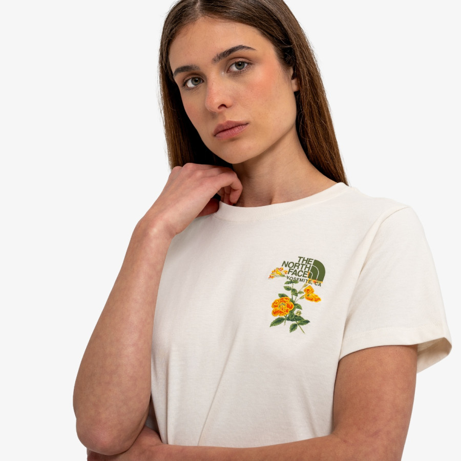 THE NORTH FACE Tricouri FLORA EMBRO REGULAR SHORT SLEEVE TEE-G 