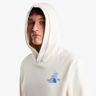 THE NORTH FACE Hanorace U MOUNTAIN CELEBRATION RELAXED HOODIE-GR 