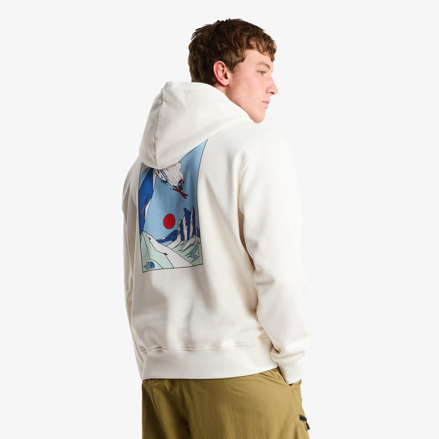 THE NORTH FACE Hanorace U MOUNTAIN CELEBRATION RELAXED HOODIE-GR 