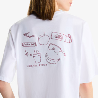 THE NORTH FACE Tricouri W HIKE PICNIC BOXY SS TEE-GRAPHIC 