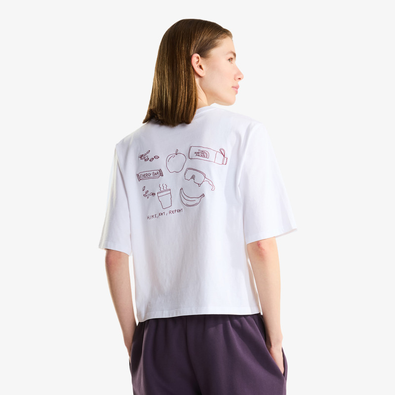 THE NORTH FACE Tricouri W HIKE PICNIC BOXY SS TEE-GRAPHIC 