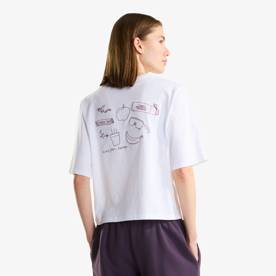THE NORTH FACE Tricouri W HIKE PICNIC BOXY SS TEE-GRAPHIC 