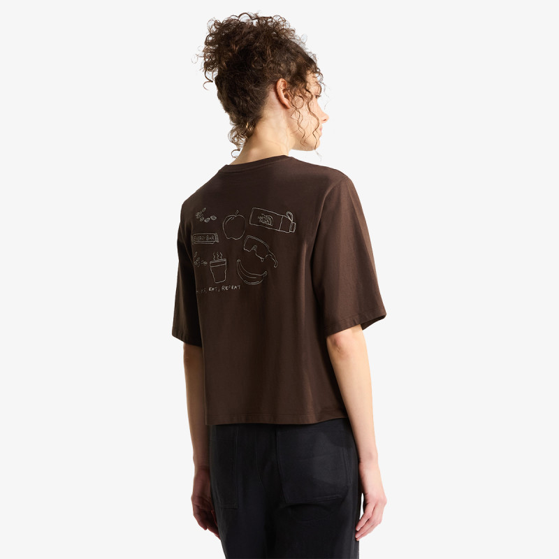 THE NORTH FACE Tricouri W HIKE PICNIC BOXY SS TEE-GRAPHIC 