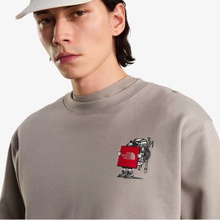 THE NORTH FACE Tricouri U GEAR UP GET OUT RLX CREW-GRAPHIC 