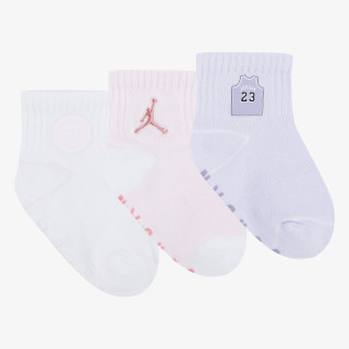 JORDAN Sosete JHN ICON PATCHES 3PK GRIPPER 