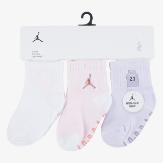 JORDAN Sosete JHN ICON PATCHES 3PK GRIPPER 