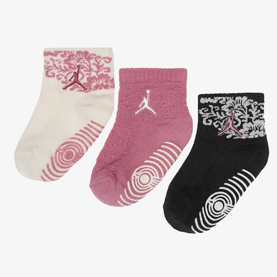 JORDAN Sosete JHG IFNT/TODD FLORAL LACE 3PK 