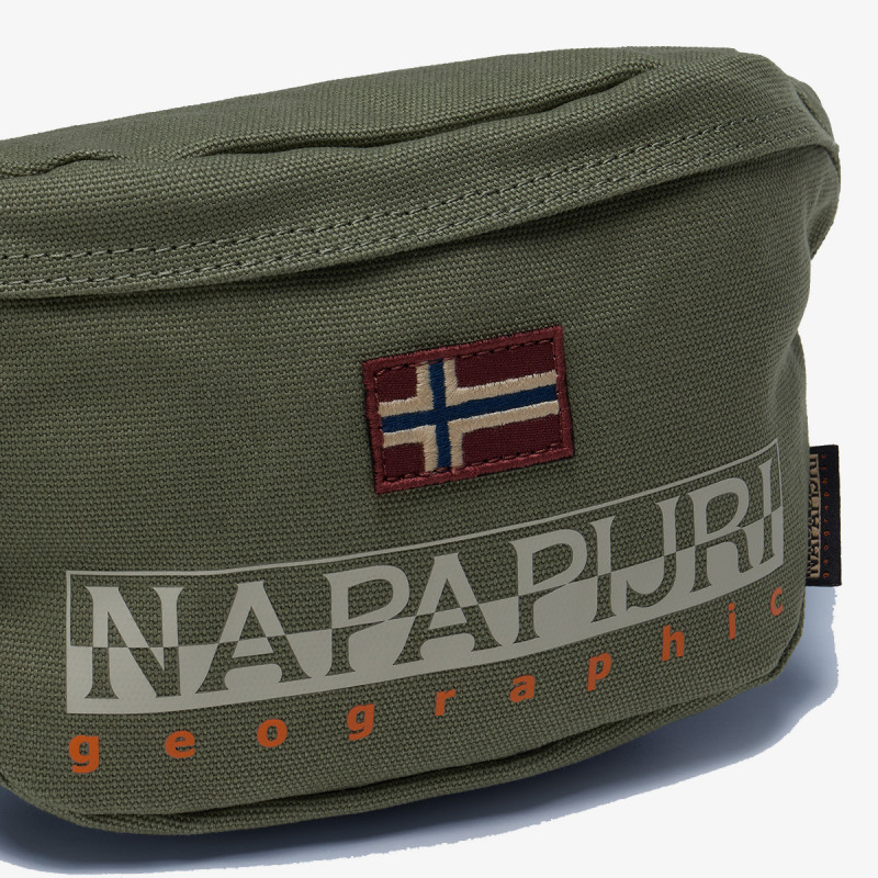 NAPAPIJRI Borsete HERING WB 3 GAE GREEN LICHEN 