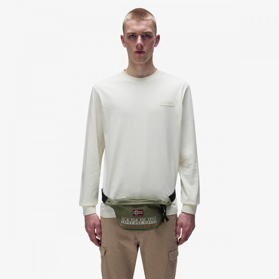 NAPAPIJRI Borsete HERING WB 3 GAE GREEN LICHEN 
